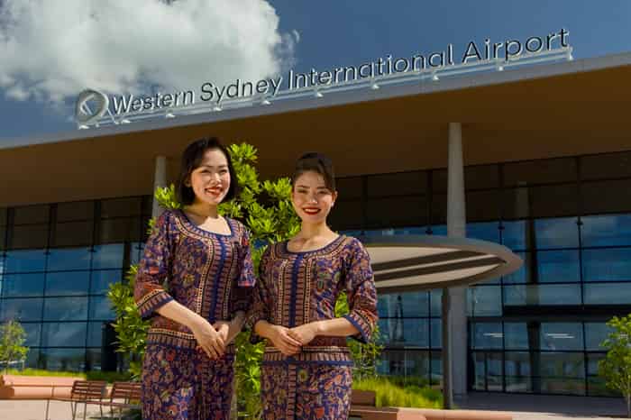Western Sydney Airport Opens Global Gateway with SIA
