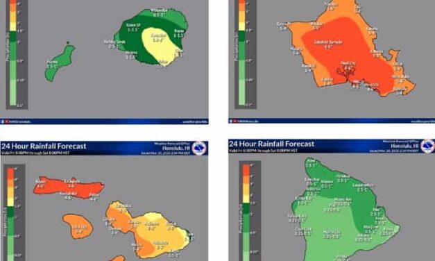 Hawaii Flood Watch Bites as Kona Low Soaks Oʻahu