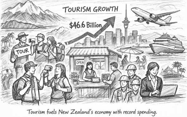 Tourism Powers 11% of All NZ Jobs
