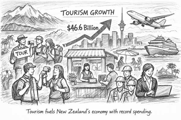 Tourism Powers 11% of All NZ Jobs
