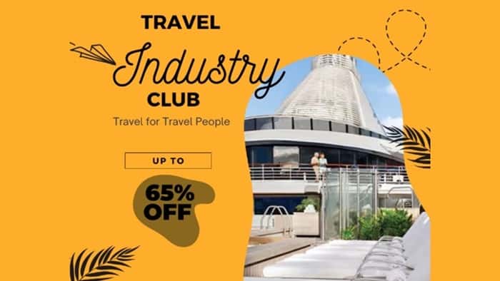Travel Club Industry Deals: 65% Off Luxury Cruises
