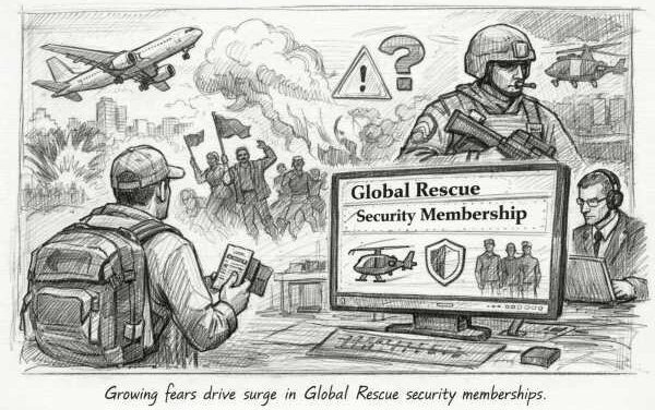 Travel Risks Rise, Security Memberships Surge