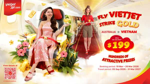 Fly Vietjet, Strike Gold with Flight Deals