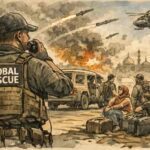 Missiles, Closed Skies and the Quiet Work of Rescue