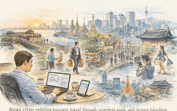 Agoda’s Best Asian Bleisure Escapes for Laptop Luggers
