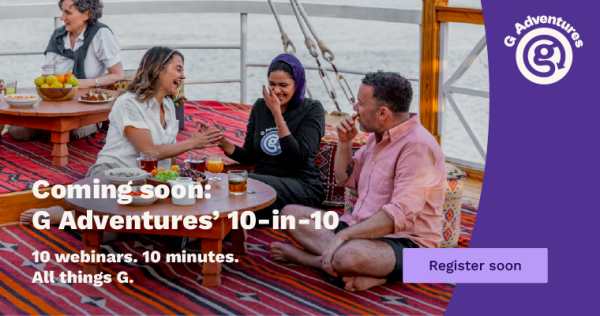 G Adventures “10 in 10” Webinar Hits Australia