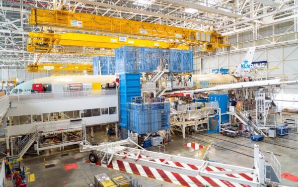 KLM A350 Takes Shape: Quieter, Greener Future