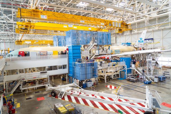 KLM A350 Takes Shape: Quieter, Greener Future