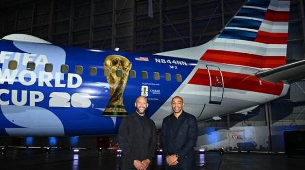 American & Qatar Celebrate FIFA 26 with Bold Livery
