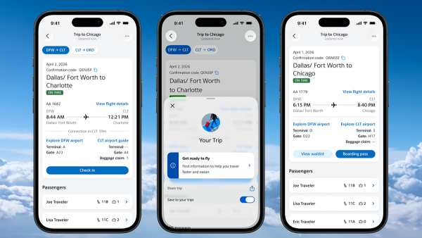 American Airlines Puts Control at Your Fingertips