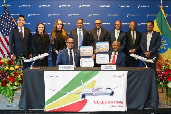 Ethiopian Airlines Firms Up Six Boeing 787 Orders