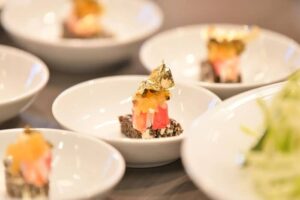 Borodinsky Bread-Black Caviar-Crab