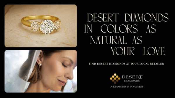 Desert Diamonds Shine in De Beers Bridal Campaign