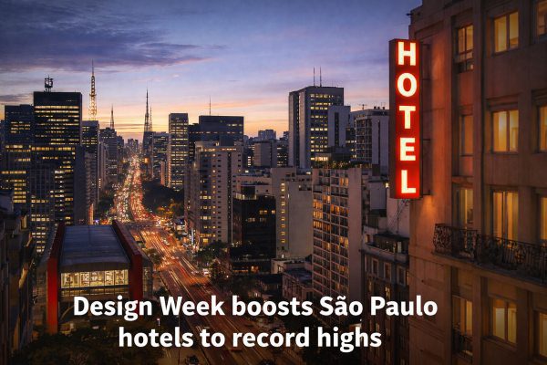 São Paulo Hotels Surge as Design Week Drives Demand