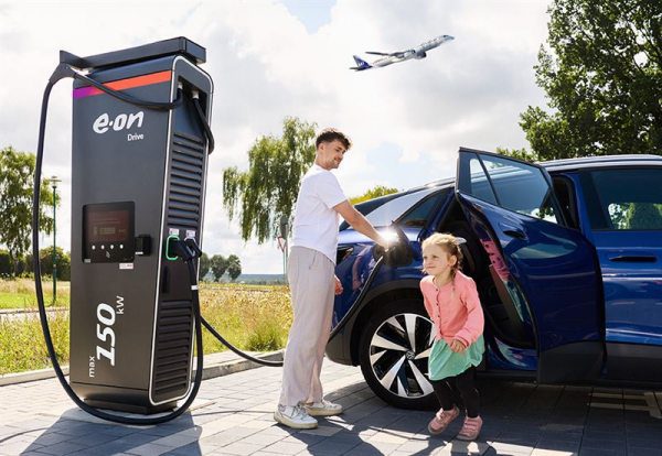 SAS & E.ON Power Up EV Charging Partnership