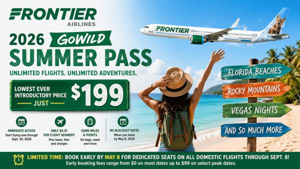 Frontier GoWild Summer Pass Lands at Just $199