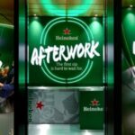 Heineken Turns CBD Elevator Into a Surprise Afterwork Bar
