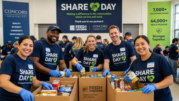 Concord Share Day Delivers 64,000 Meals Across U.S.