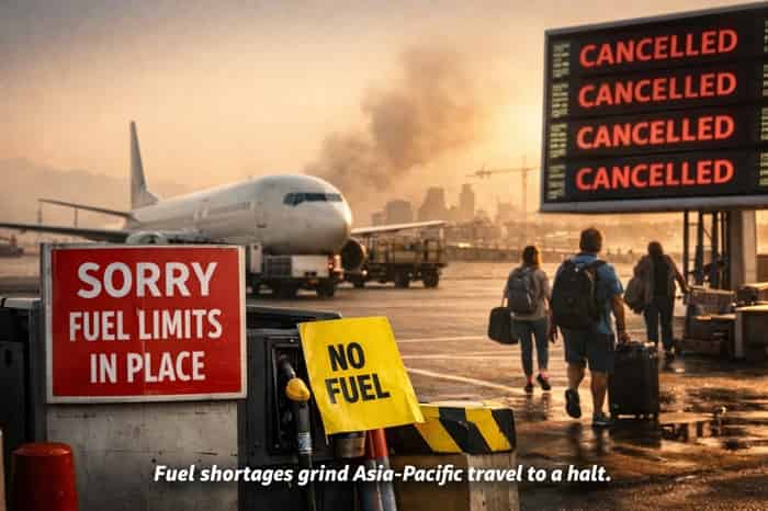 Fuel Crisis Hits APAC Travel as Iran War Disrupts Oil