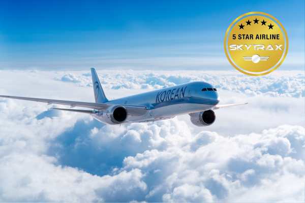 Korean Air Wins Skytrax 5-Star for Sixth Year