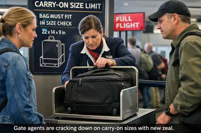 Carry-On Crackdown Catches Travellers Off Guard