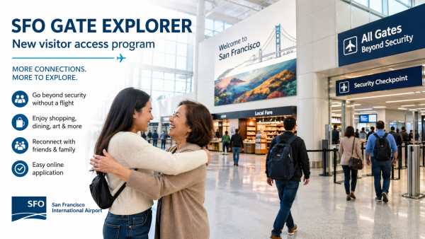 SFO Gate Explorer Pass Opens Airport Access