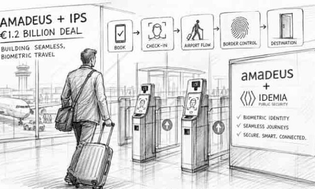 Amadeus Drops €1.2bn Bet on Biometric Travel Future