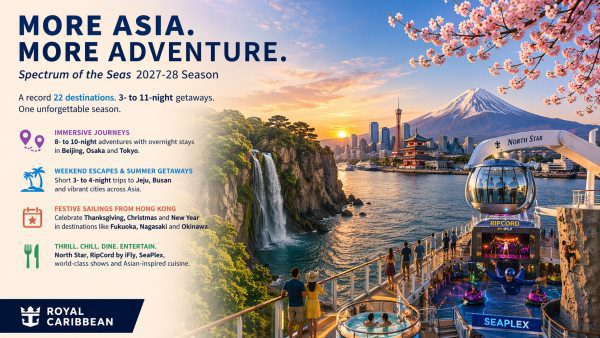 Royal Caribbean Unveils Bold China Sailings 2027