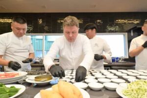 Russian chefs from the Pinskiy & Co.