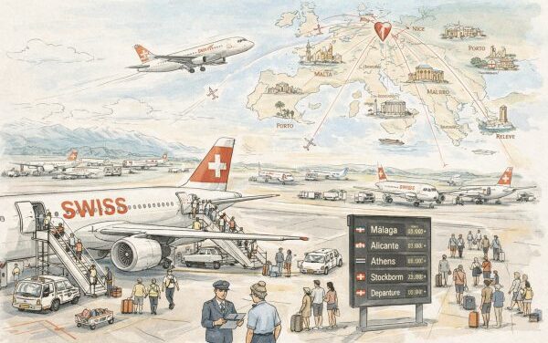 SWISS Expands Short-Haul Network Across Europe
