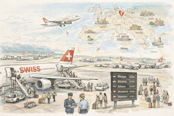 SWISS Expands Short-Haul Network Across Europe