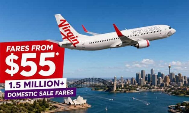 Virgin Australia Drops $55 Fares in Massive Sale Blitz