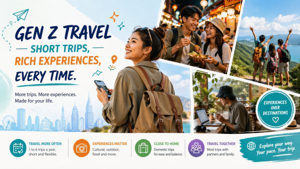 Asian Gen Z Drives Bite-Sized Travel Boom: Agoda