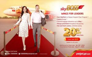 Vietjet Sale SkyBoss April