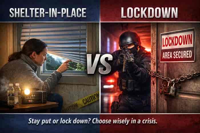 Lockdown vs Shelter-in-Place: Know It or Risk It