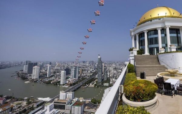 lebua Bangkok Hosts Thailand’s First Wingsuit Flight