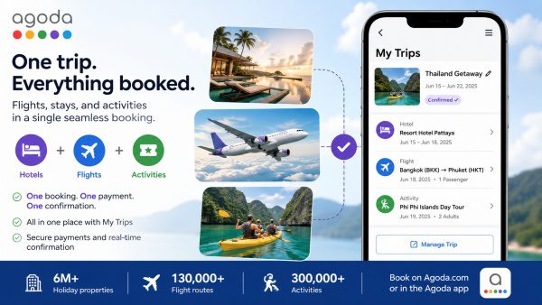Agoda Makes Trip Booking Easier Than Ever