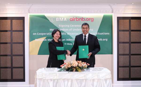 Bangkok and Airbnb.org Unite for Emergency Housing Aid