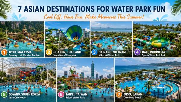 Agoda Reveals Water Park Destinations Worth the Trip