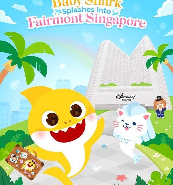 Baby Shark Swims Into Fairmont Singapore Stays