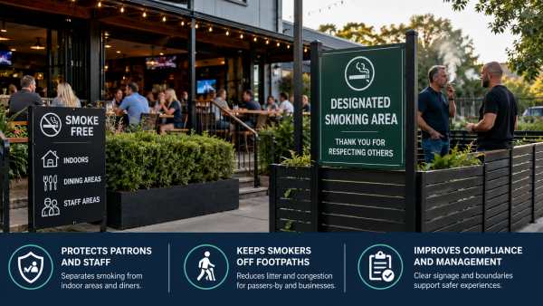 Hotels Back Smoke-Free Indoors, Sensible Outdoor Zones