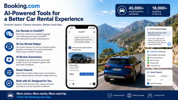 Booking.com Drives Smarter Summer Car Rentals With AI