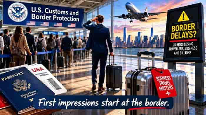 US Risks Border Bottlenecks as Travel Battle Heats Up