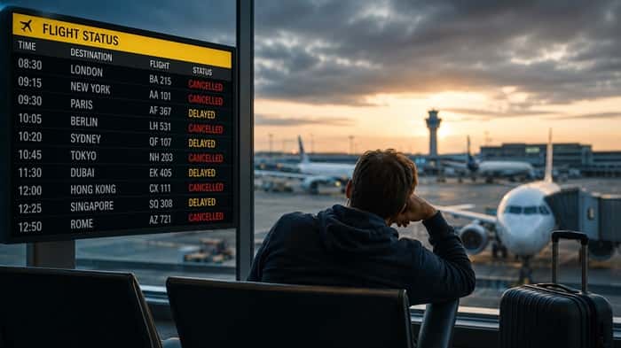 Flights Fail, Nerves Fray as Travellers Rethink 2026