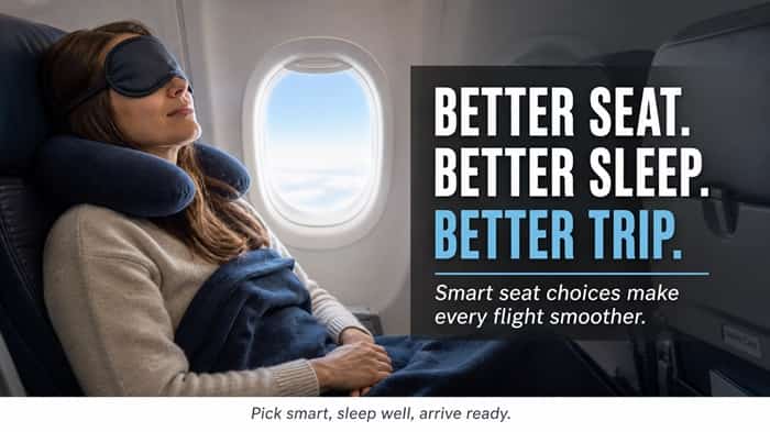 Flight Seat Secrets That Save Your In-Flight Sleep