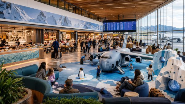 Christchurch Airport Unveils New Family Play Hub