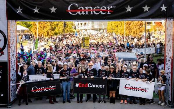 Crystal Steps Up With Boot Walk at Sea for Cancer Care