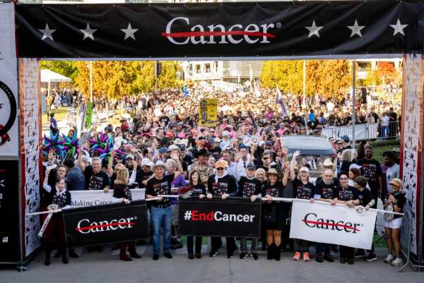 Crystal Steps Up With Boot Walk at Sea for Cancer Care