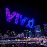Vivid Sydney’s Star-Bound Drones Dazzle Harbour Nights