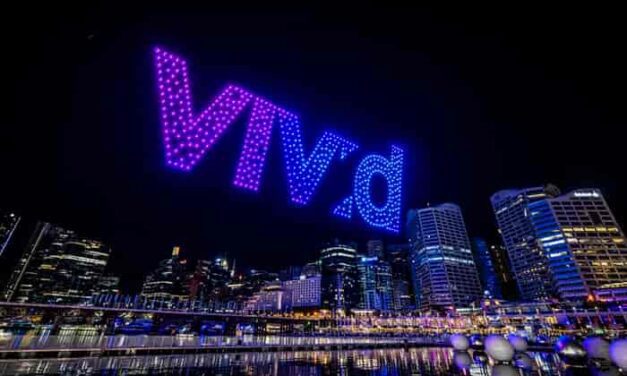 Vivid Sydney’s Star-Bound Drones Dazzle Harbour Nights